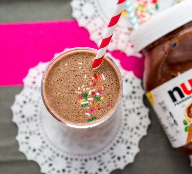 Banana Nutella Smoothie recipe