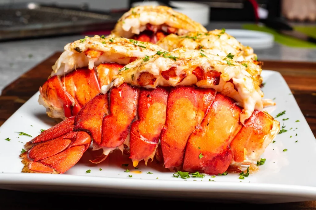 Broiled Lobster Tails