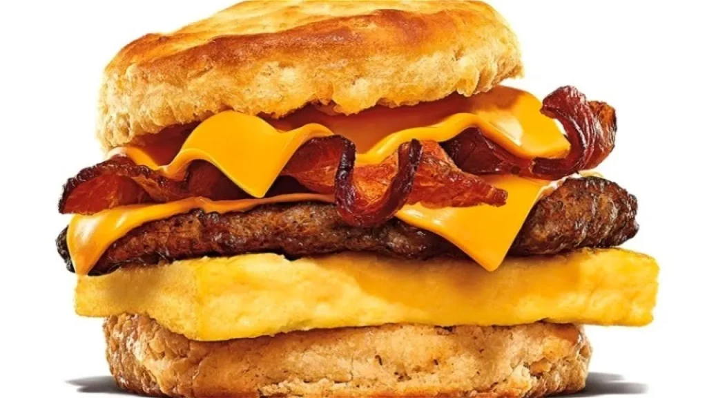 Creamy and cheesy whopper melt