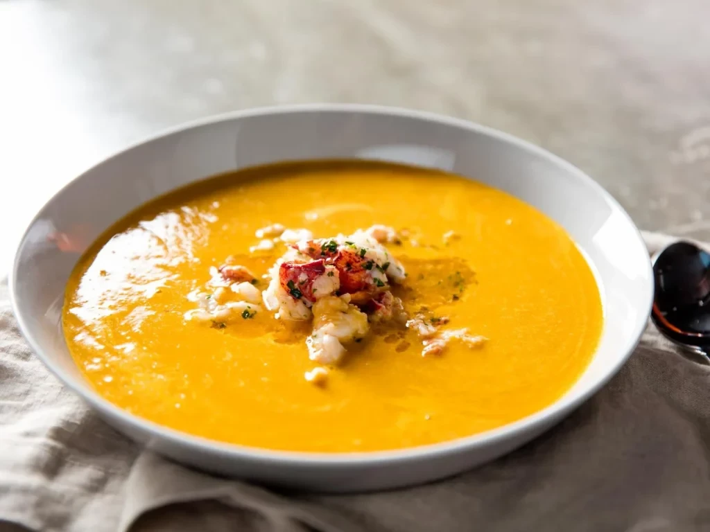 Dairy free lobster bisque