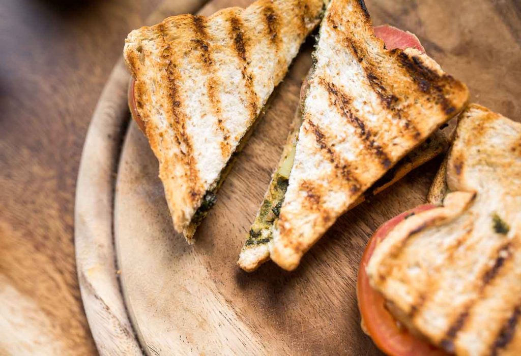 Paneer Sandwich recipe