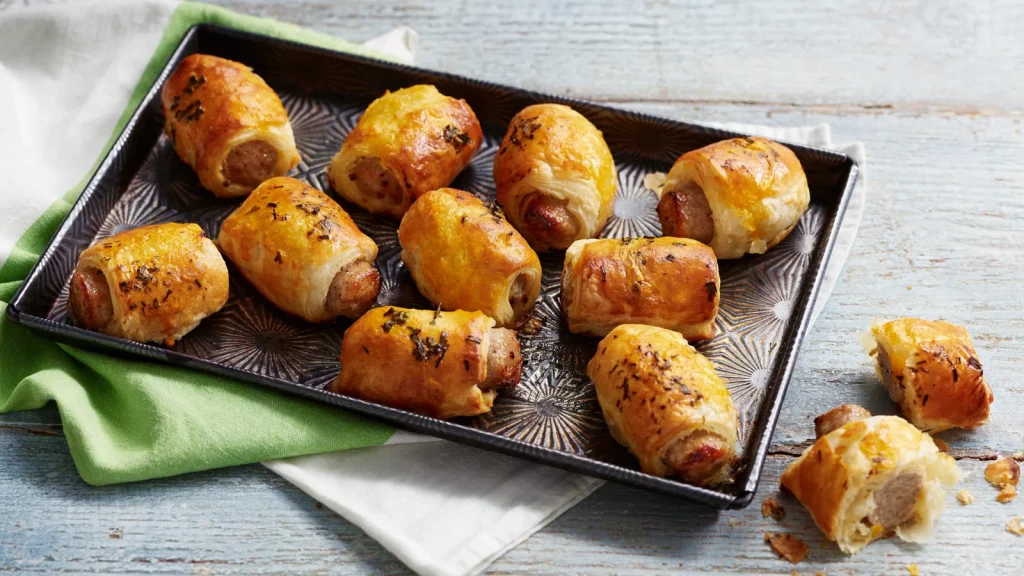 Mini sausage rolls