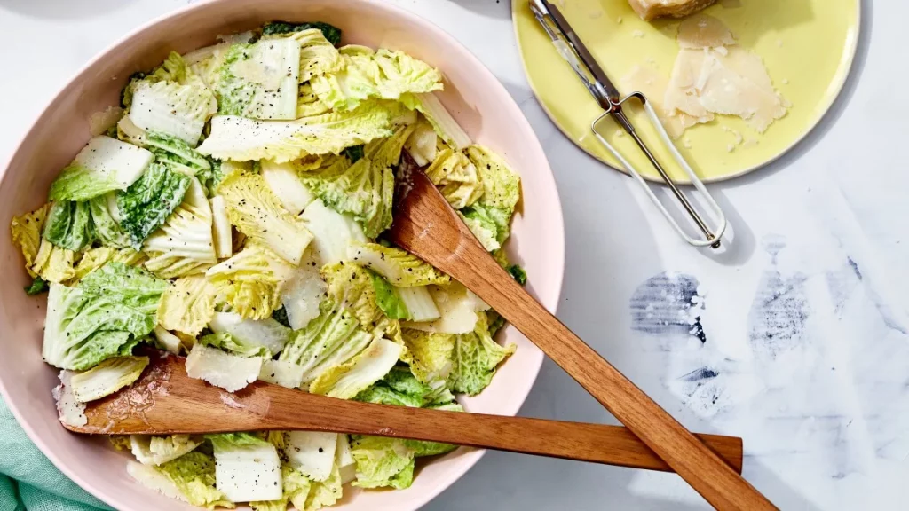 Sesame caesar salad