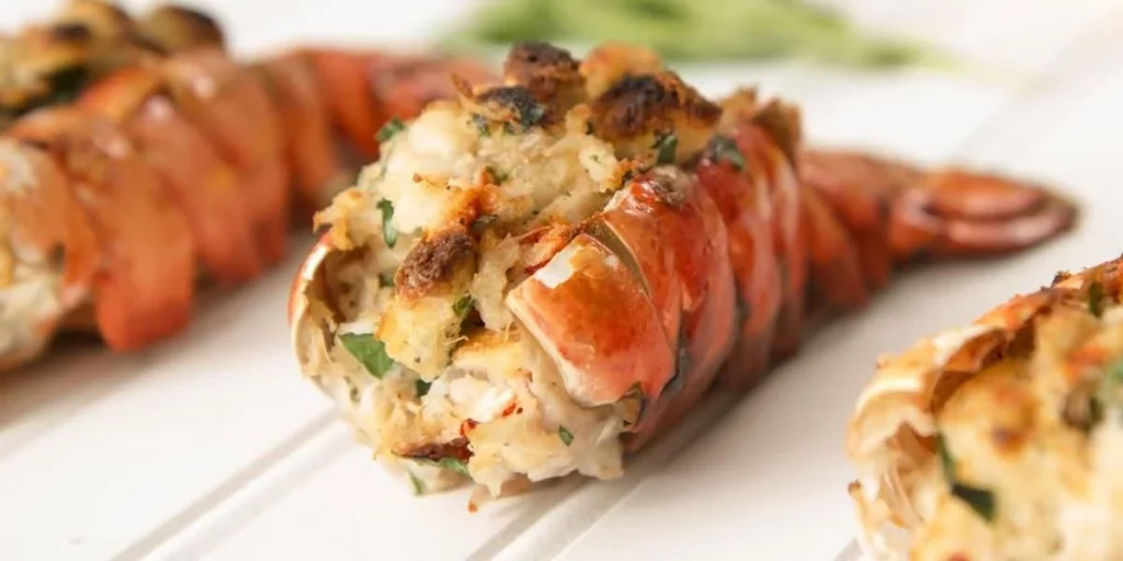 Stuffed lobster tails