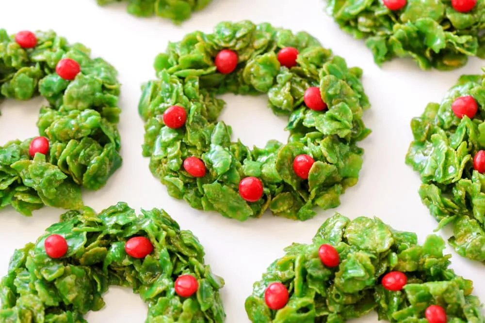 christmas wreath cookies