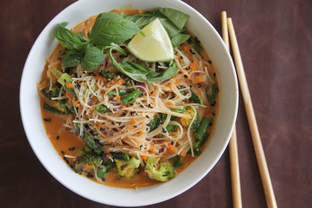 Coconut Curry Noodle Bowl recipe