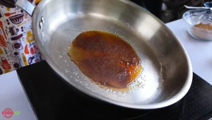 Gordon Ramsay's Apple Crumble Process