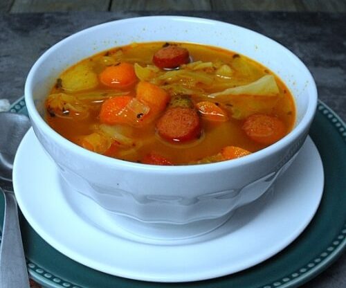 Hot Dog soup recipe
