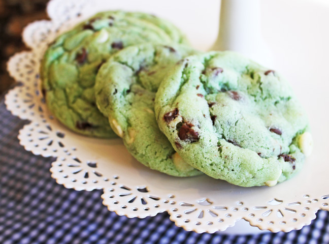 Mint Chocolate Chip Cookies Recipe