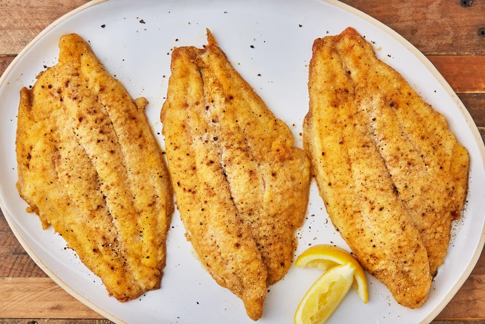 Homemade copycat Red Lobster flounder