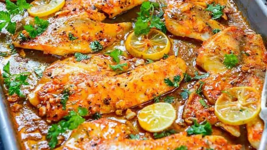 Copycat Red Lobster oven roasted tilapia