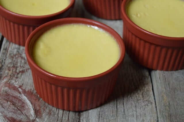 Vanilla Custard cups recipe