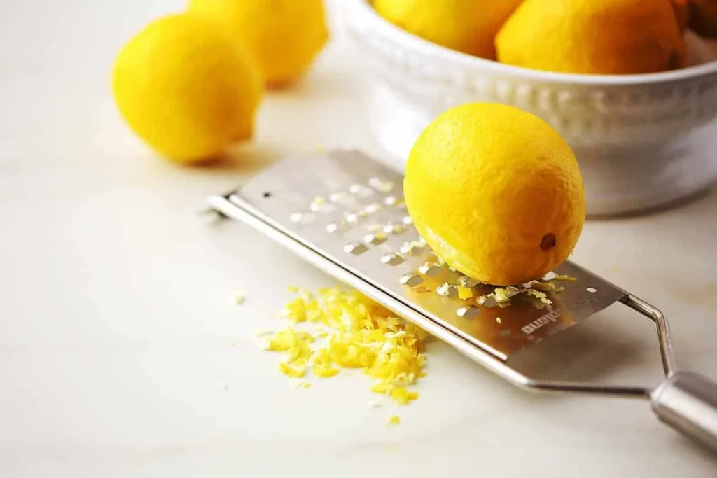 lemon zest
