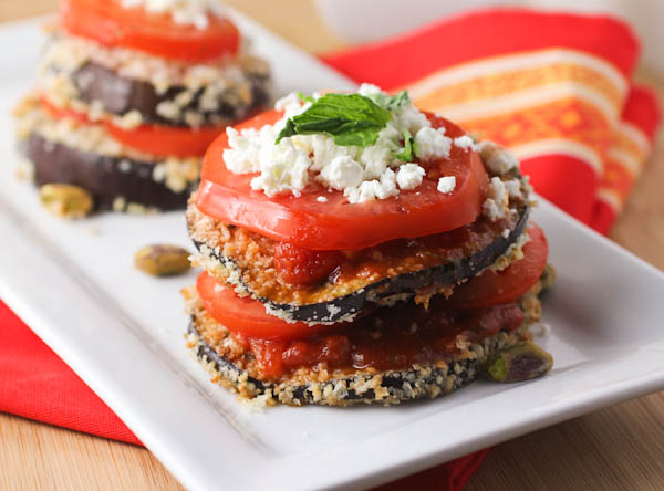 Eggplant Napoleon recipe