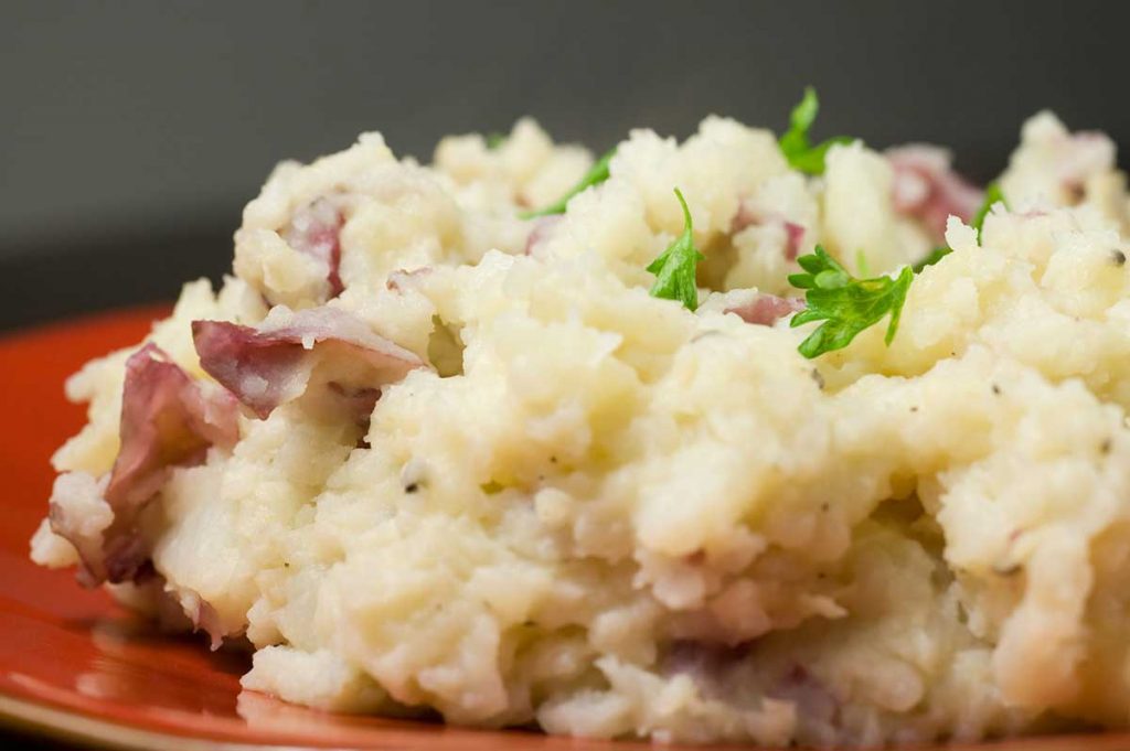 Garlic Mashed Red Potatoes Recipe
