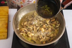 Gordon Ramsay Mushroom Pasta Step 5