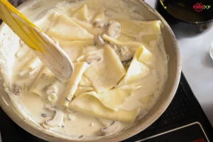 Gordon Ramsay Mushroom Pasta Step 7