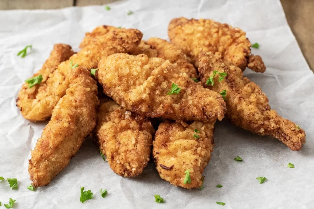 Homemade chicken tenders