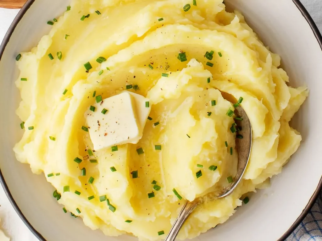 Homemade mashed potatoes 