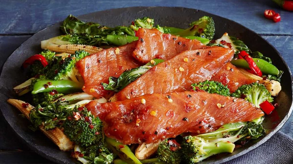 Salmon Stir Fry recipe