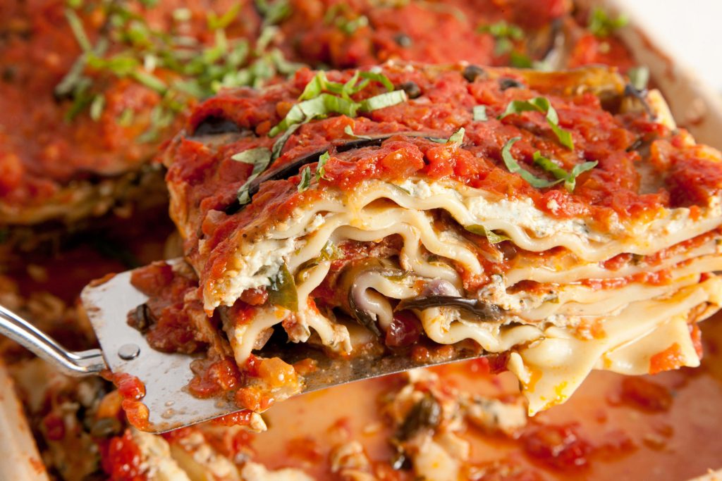 Vegetarian Lasagna with Tofu recipe