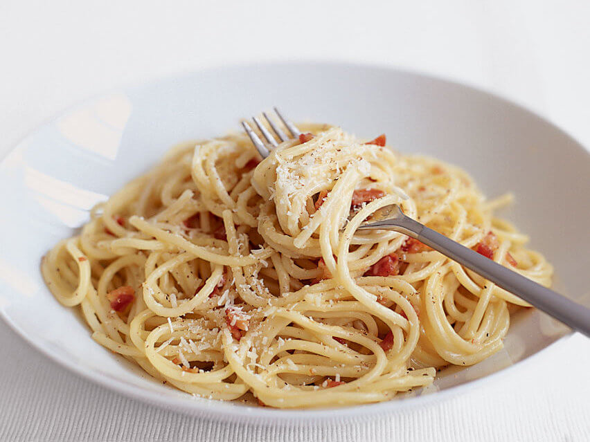 spaghetti carbonara recipe