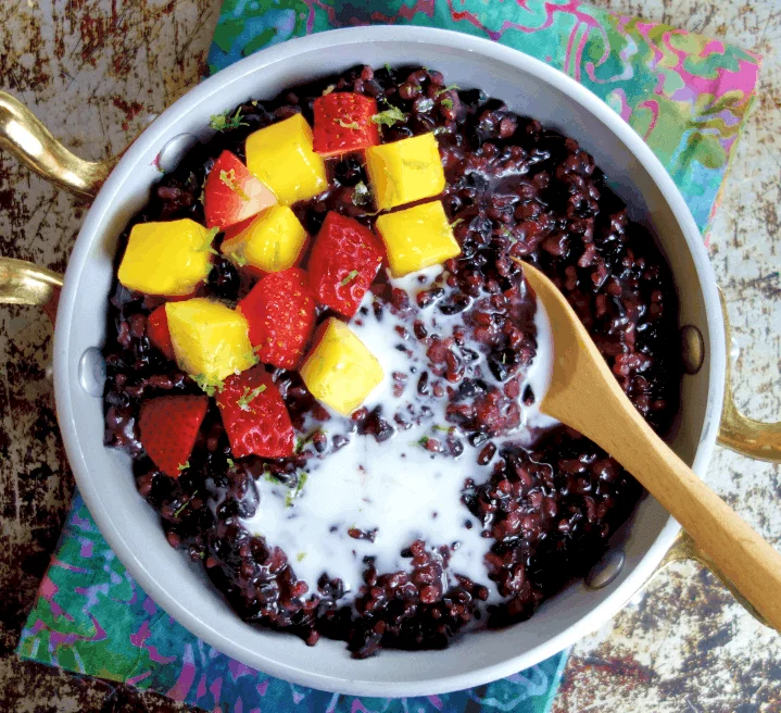 Black Coconut Rice recipe