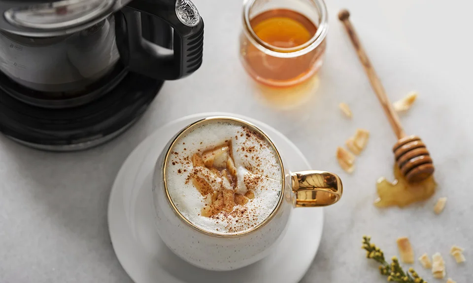 Beautifully iced coffe