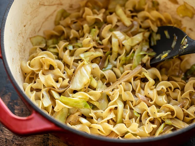 Cabbage and Noodles recipe