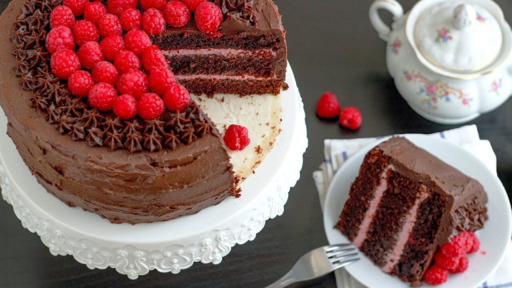 Chocolate Raspberry Cake recipe