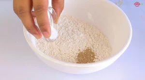 Domino's Garlic Bread Step 1