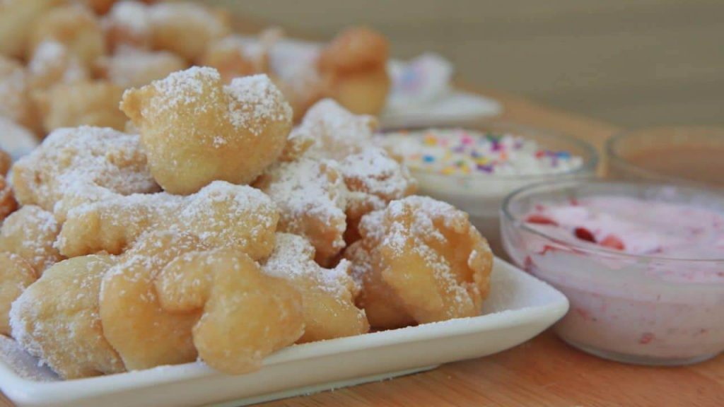 Funnel Cake Bites recipe