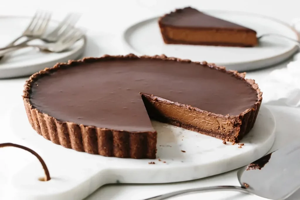 Chocolate tart 