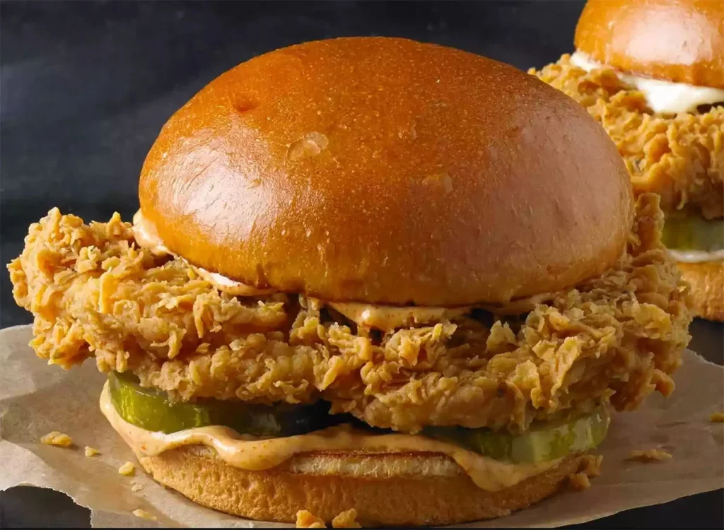 Fresh homemade chicken sandwich