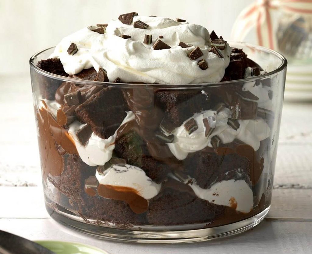 Trifle with Leftover cake recipe