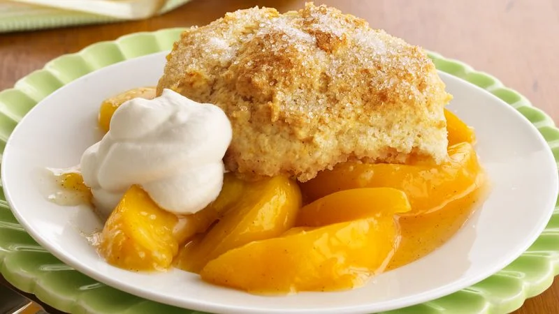 peach cobbler