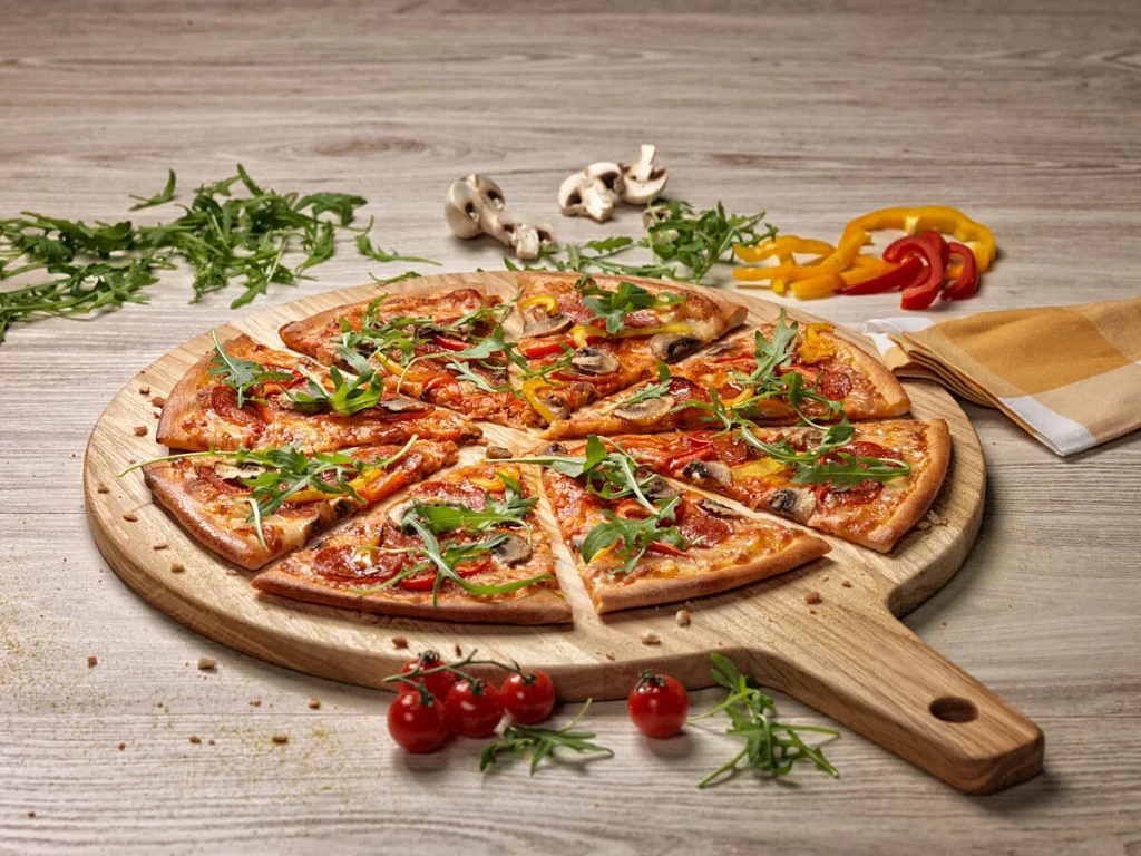 Copycat Domino's thin crust pizza