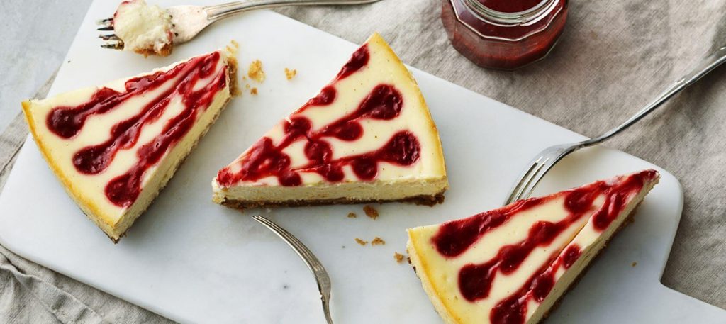Lemon and Raspberry Cheesecake recipe