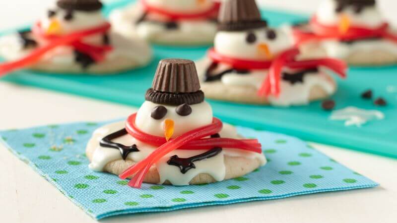 Melted Snowman Cookies Recipe