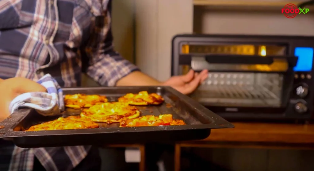 Flatbread Pizza In Oven