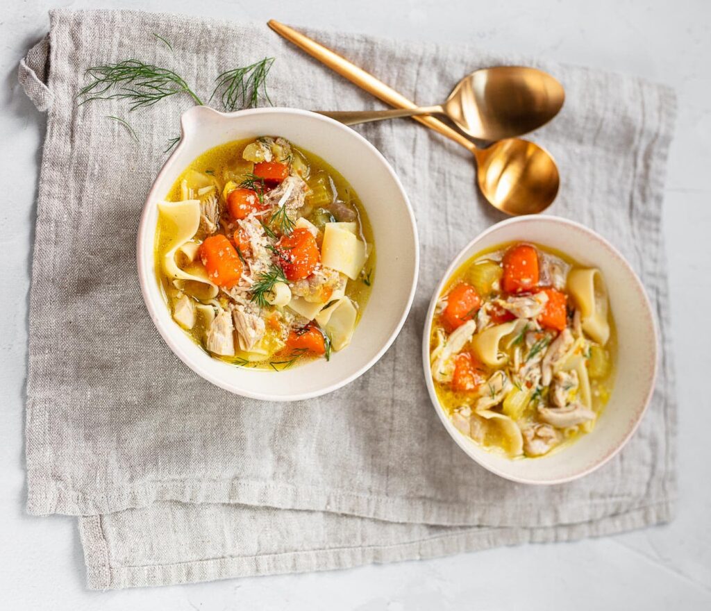 Grandma’s Chicken Noodle Soup Recipe - Cooking Fanatic
