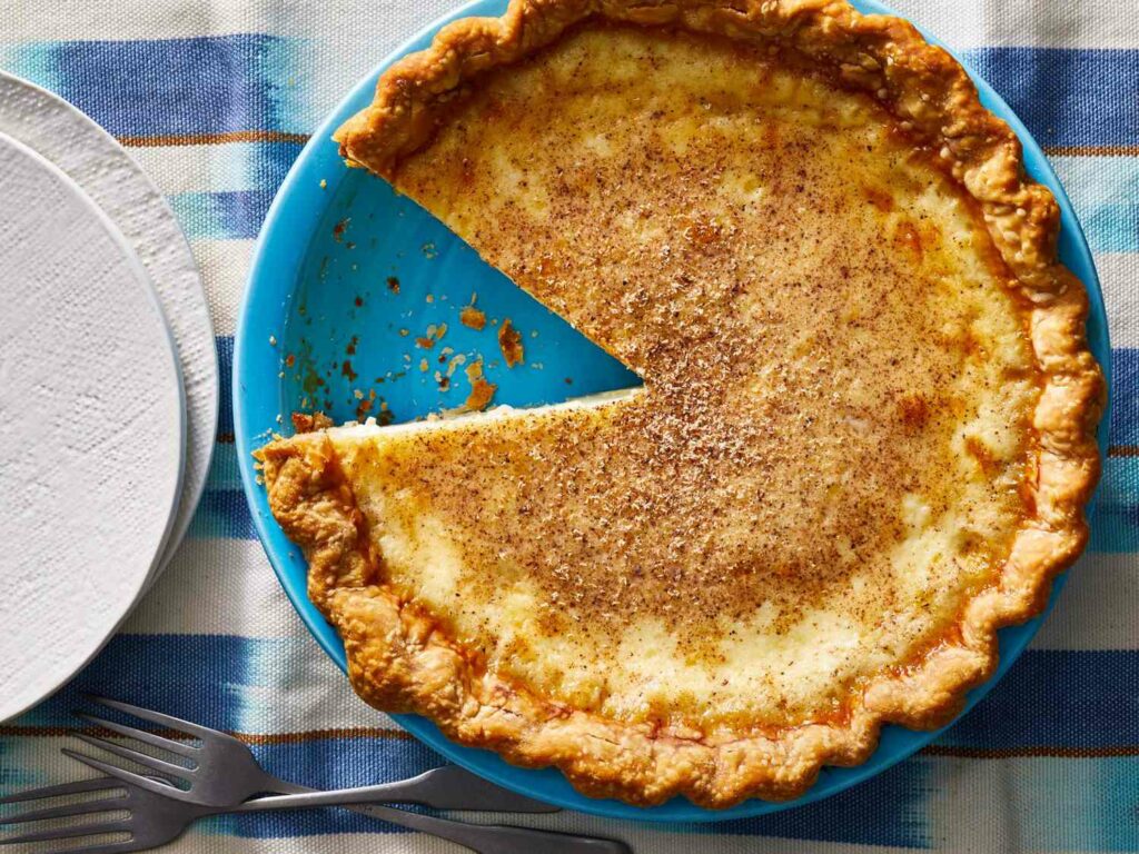 Paula Deen Egg Custard Pie