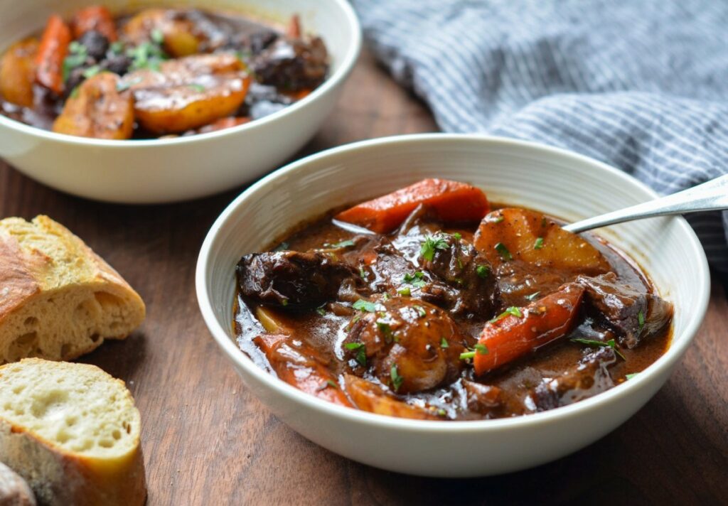 Beef Stew With Spoon