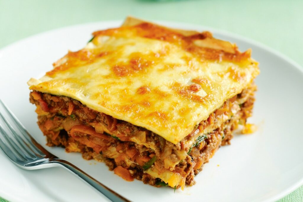 Lasagna In Dish