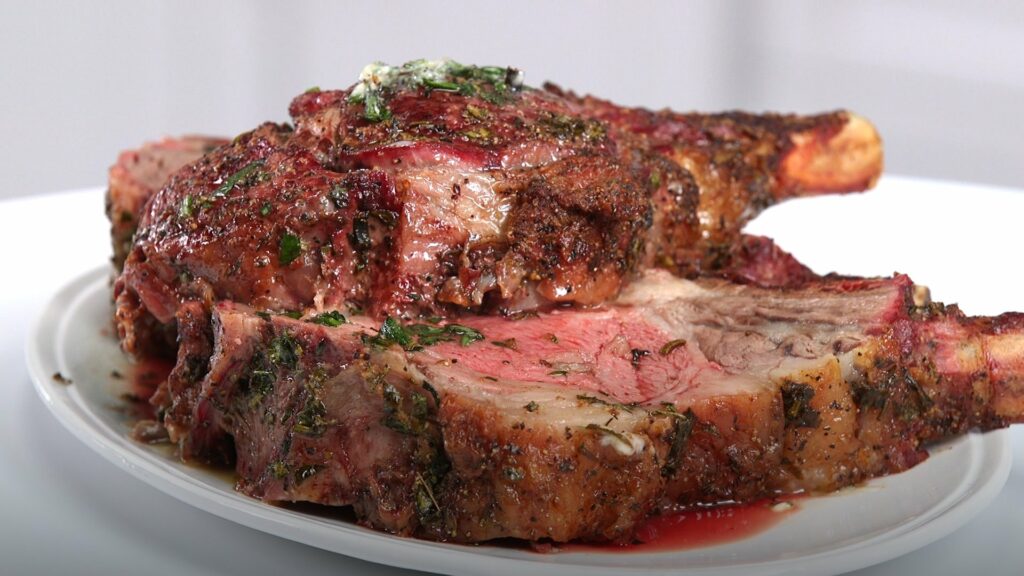 Paula Deen foolproof standing rib roast recipe