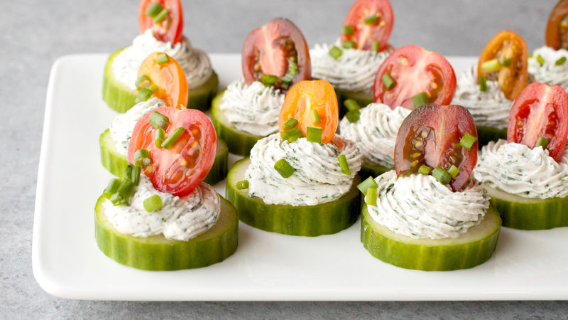 Cucumber bites