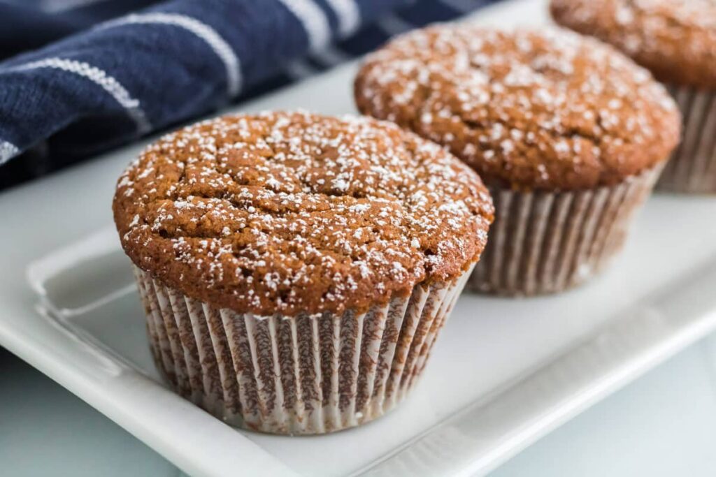 gingerbread muffins