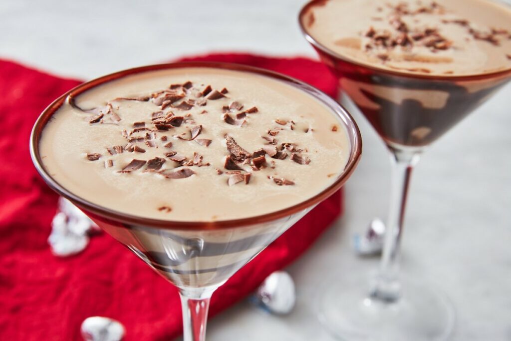 Godiva Chocolate Martini In Glass