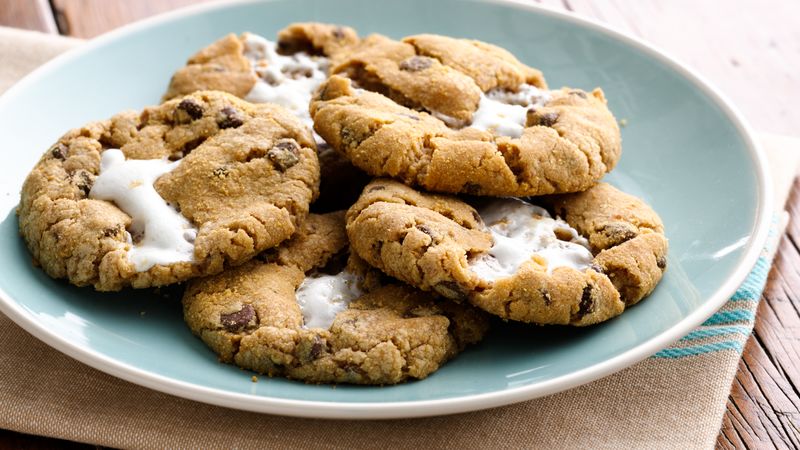 Marshmallow Cookie In Plate