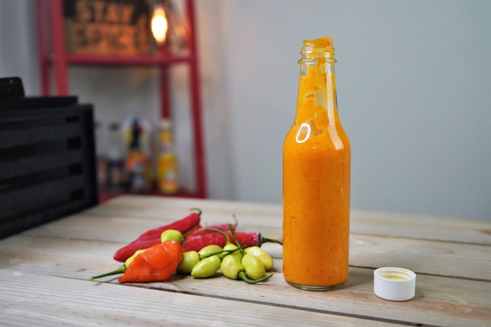 Habanero sauce In Bottle